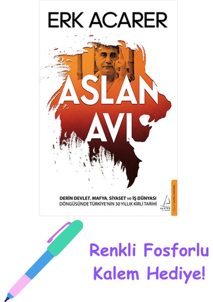 Aslan Avı + Fosforlu Kalem Hediye