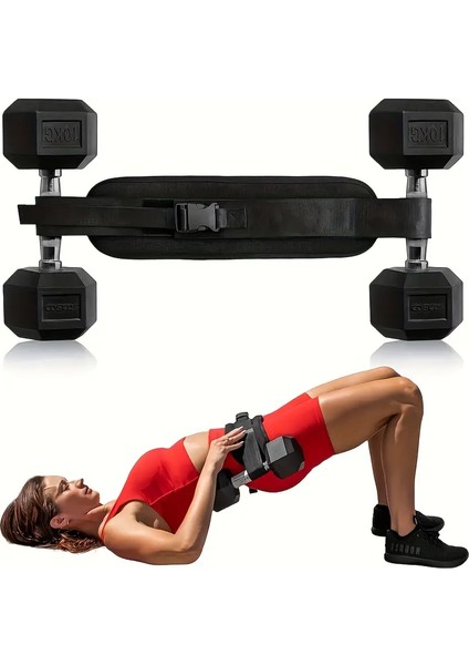 Ağırlık Destekli Kalça Egzersiz Kemeri – Hip Thrust Belt
