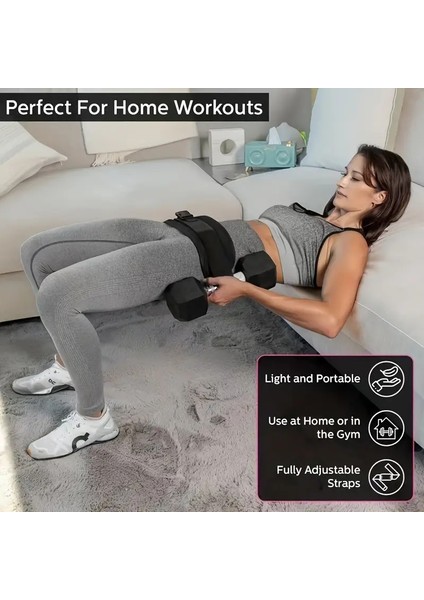 Ağırlık Destekli Kalça Egzersiz Kemeri – Hip Thrust Belt fırsatları