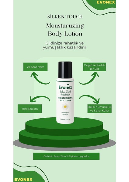 Silken Touch Body Lotion-Nemlendirici Vücut Kremi