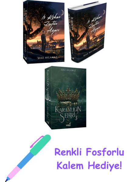Şule Avlamaz 3 Kitap Seti + Fosforlu Kalem Hediye