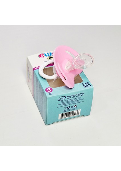 2'li Bebek Emzik Damaklı Silikon Emzik 18+ Ay Ewa Baby 3 No Emzik fiyatları