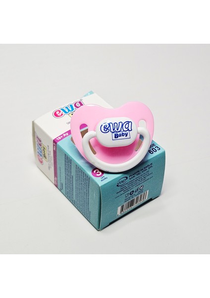 2'li Bebek Emzik Damaklı Silikon Emzik 18+ Ay Ewa Baby 3 No Emzik modelleri