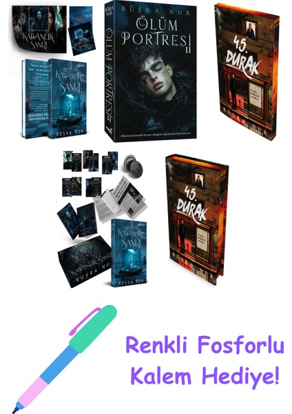 Büşra Nur 5 Kitap Seti + Fosforlu Kalem Hediye
