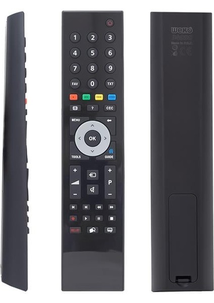 Arçelik-Beko Metalik Göbekli LCD Tv Kumandası