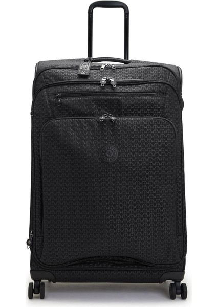 New Youri Spin Kadın Tekerlekli Valiz, Siyah, L