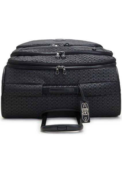 New Youri Spin Kadın Tekerlekli Valiz, Siyah, L indirimleri