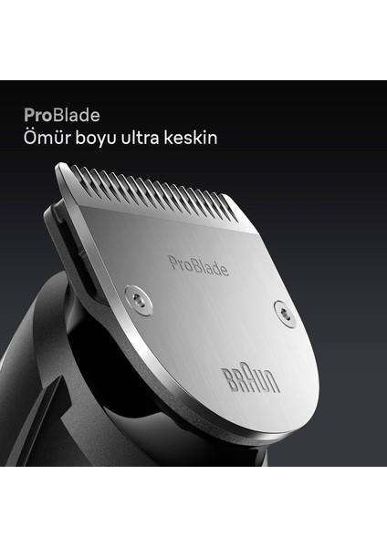 Sakal Düzeltici Series 7, +10 Berber Ekipmanları, 40 Uzunluk, Problade, BT7540 modelleri