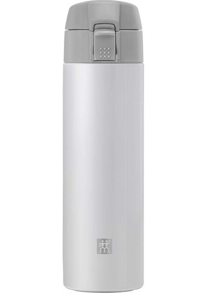 Thermo Matara, 7 Saat Sıcak 12 Saat Soğuk Tutar, Paslanmaz Çelik, Beyaz-Gri, 450 ml