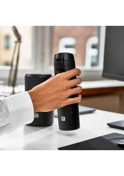 Thermo Matara, 7 Saat Sıcak 12 Saat Soğuk Tutar, Paslanmaz Çelik, Beyaz-Gri, 450 ml fiyatları