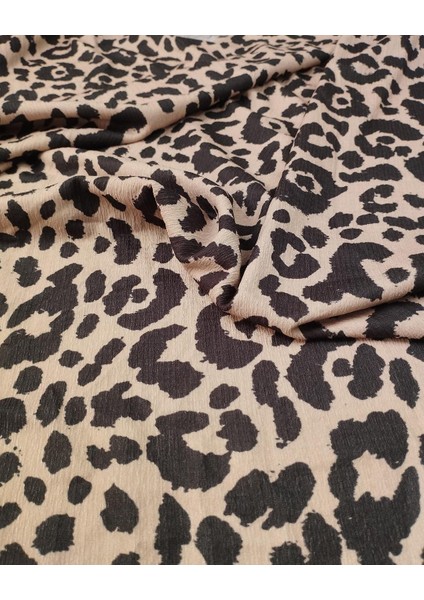 Leopar Desen Irmak Örme Jarse (En 150 cm x Boy 160 Cm) fiyatları