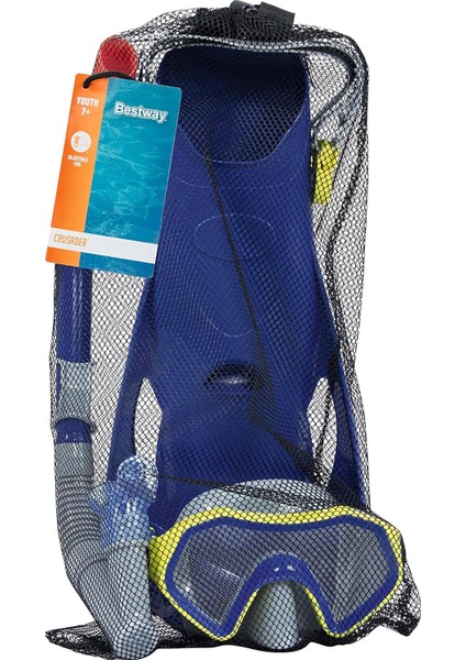 Crusader Paletli Gençlik 7+ Şnorkel Seti fırsatları