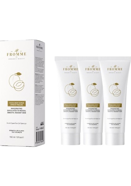 Apricot Peeling (Kayısı Çekirdeği Peeling) 3 Adet