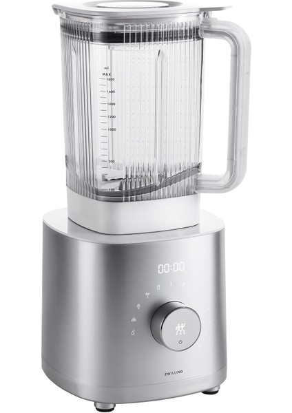 Enfinigy Yüksek Performanslı Blender, 1600 Watt, 1,8 L, 6 Otomatik Program, Gümüş, Damga Da