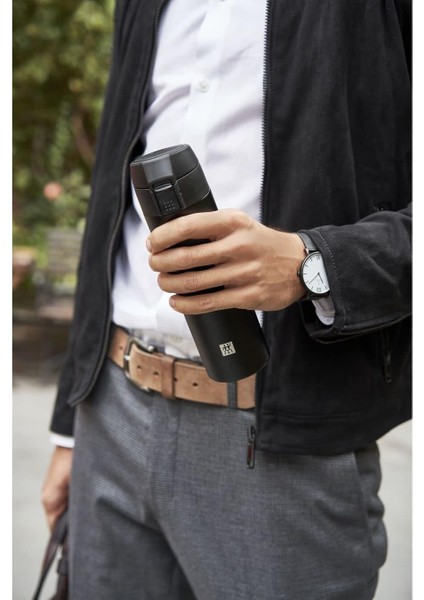 Thermo Matara, 7 Saat Sıcak 12 Saat Soğuk Tutar, Paslanmaz Çelik, Siyah, 450 ml fiyatları