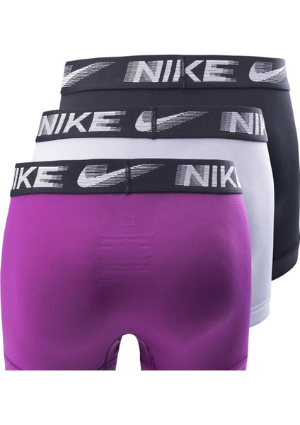 Dri Fit Ultra Stretch 3 Pack Micro 3 Lü Paket Kısa Boxer Siyah 3 Renk Bantlı fırsatları