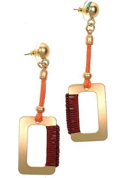 İp Detaylı Kare Küpe Standart Renk Y1986436_089 fiyatları