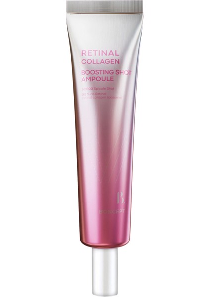 Boncept Retinal Collagen Boosting Shot Ampoule Cream / Sıkı Gözenekler, Dolgun Cilt Için Retinal & Kolajen Ampul Krem