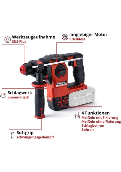 Herocco, Kömürsüz Pnomatik Kırıcı Delici modelleri