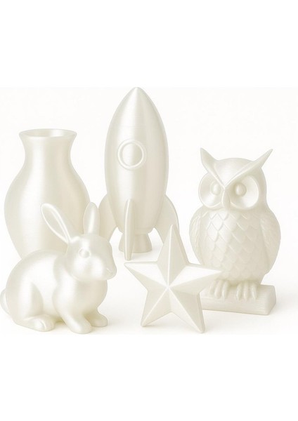 Silk Pla Filament 1.75MM 1kg-Beyaz fiyatları