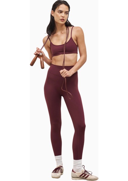 Base Sculpting Leggings Yüksek Bel Şekillendirici Kadın Tayt