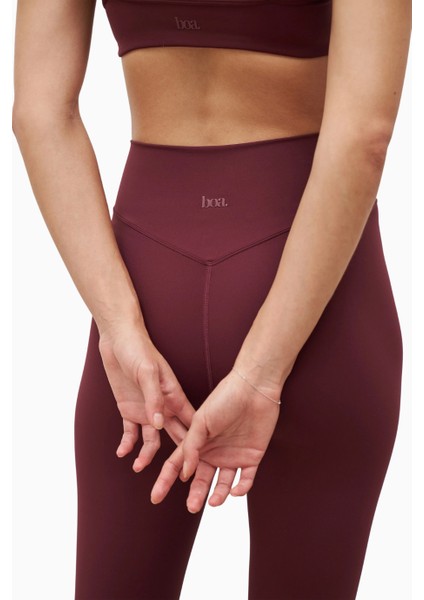 Base Sculpting Leggings Yüksek Bel Şekillendirici Kadın Tayt