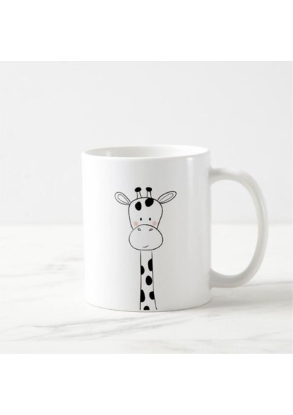 Zürafa Baskılı Kupa Bardak fiyatları