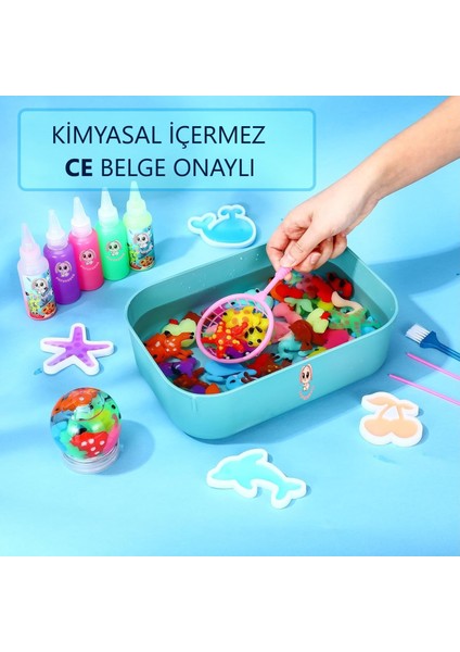 Pofudukya Oyun Seti 5 Jel Şişe ve 6 Adet Kalıp fiyatları