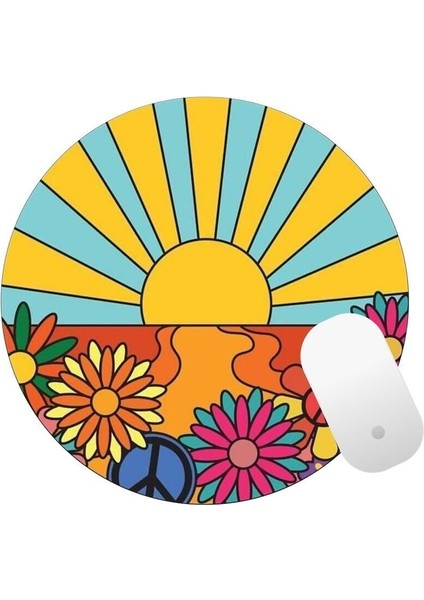 Çiçek Desenli Baskılı Mouse Pad fiyatları