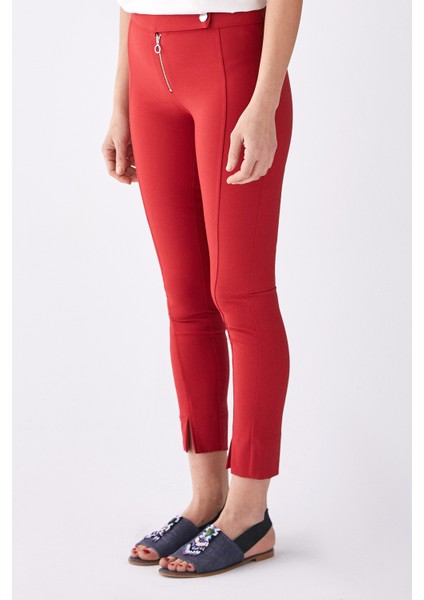 Paça Detaylı Pantolon Kiremit K1912067_016 fiyatları