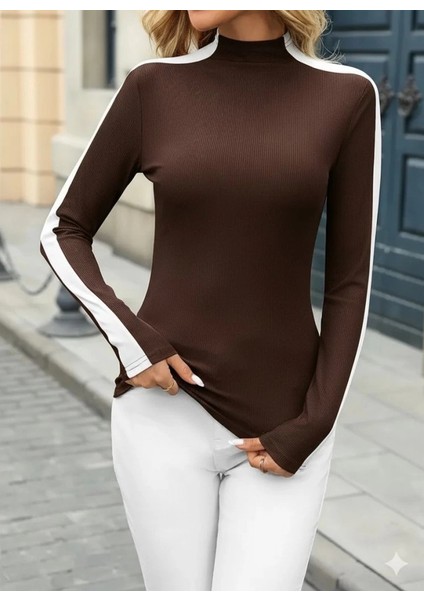 Mdb Kadın Uzun Kollu Balıkçı Yaka Kaşkorse Bluz modelleri