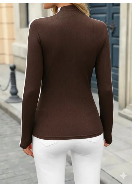 Mdb Kadın Uzun Kollu Balıkçı Yaka Kaşkorse Bluz indirimleri