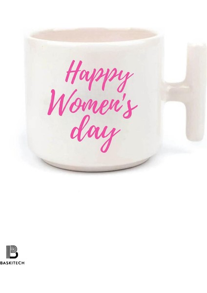 Kadınlar Günü Baskılı T Kulp Kupa Bardak fiyatları