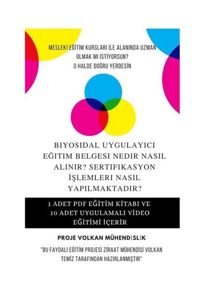 Resmi Yetkili Olun! Biyosidal Uygulayıcı Sertifika Sınavına %100 Hazırlık Kitabı (Mevzuat + Çözümlü Denemeler 2025)