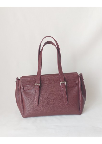 261AÇ316 Model Sarach Marka Bordo Renk El ve Omuz Çantası modelleri