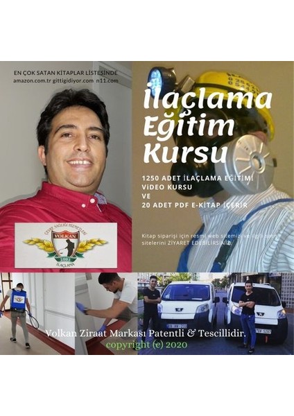 Genel Ilaçlama Eğitimi Full Eğitim Set Bütün Zararlı Canlı Mücadele Yöntemlerini Içerir Eğitim Kursu
