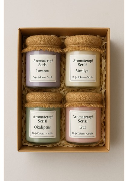Aroma Terapi Mum Seti 4'lü