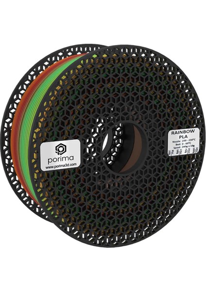 Pla 1.75MM Rainbow Filament 1kg