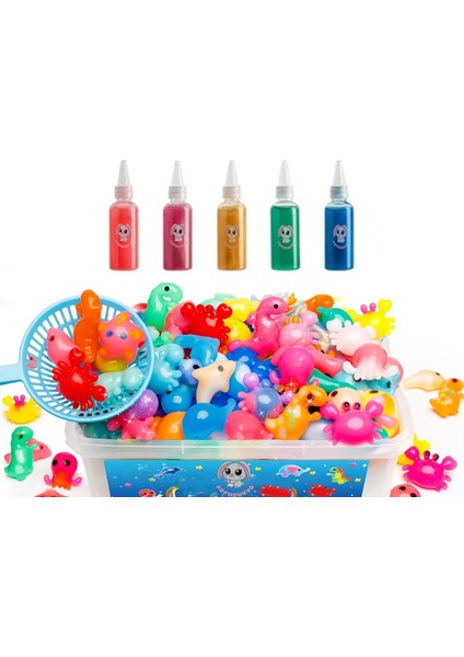 Pofudukya Oyun Seti 3 Jel Şişe ve 3 Adet Kalıp