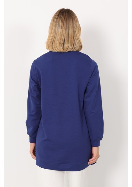 Basic Bisiklet Yaka Armalı Kısa Tunik modelleri