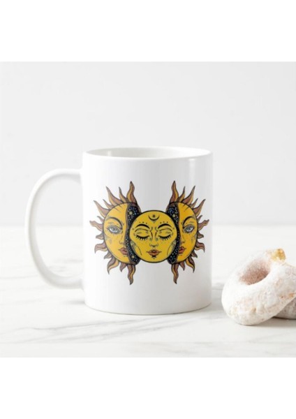 Güneş Baskılı Kupa Bardak