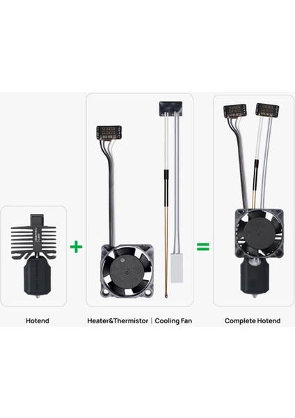 P1 Serisi 0.8mm Hotend Seti-Sertleştirilmiş ÇELIK-FAH003-P fiyatları