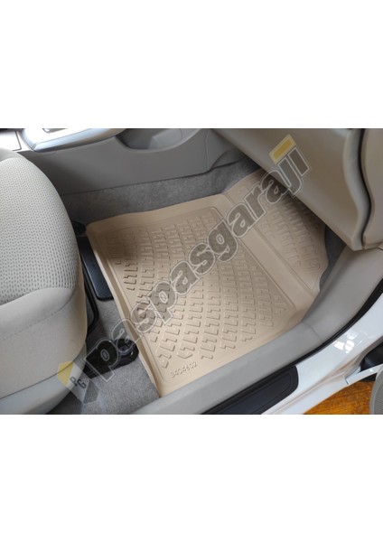 Toyota Corolla Bej 3D Havuzlu Paspas, 2007-2013 fırsatları