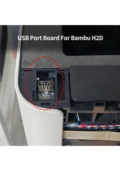 Bambu Lab H2 Serisi Uyumlu USB Port Kartı fiyatları