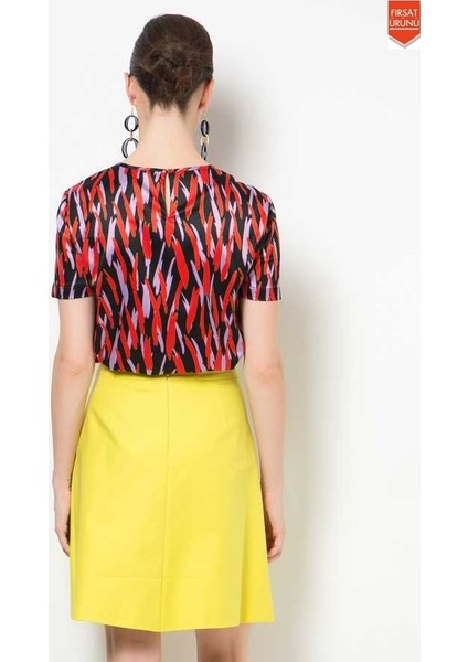 Yırtmaçlı Etek Sarı Y1515070_009 fiyatları