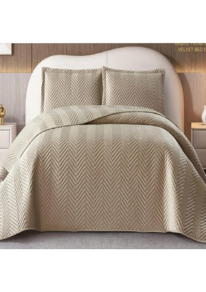 Nubuk Yatak Örtüsü Tek Kişilik Malta Taş modelleri