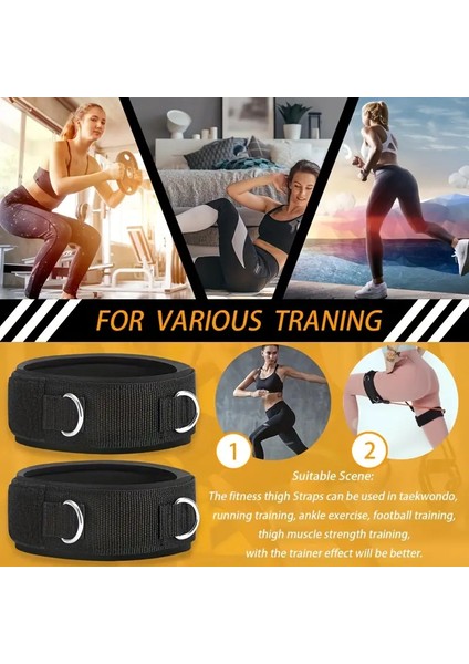 Direnç Antrenman Bacak Kemeri – 2 adet (siyah renk) fiyatları