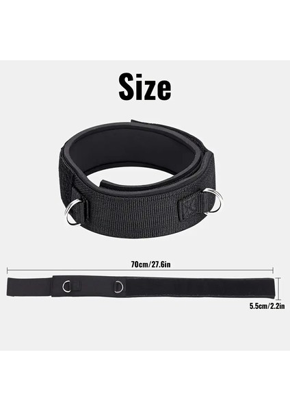 Direnç Antrenman Bacak Kemeri – 2 adet (siyah renk) fırsatları