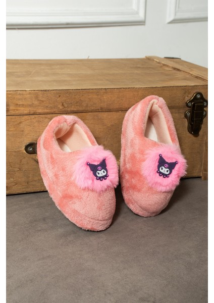 Kız Çocuk Panduf Ev Patiği Pamuk Astarlı Kuromi Figür Kışlık Yumuşacık Ev Kreş Ayakkabısı fiyatları