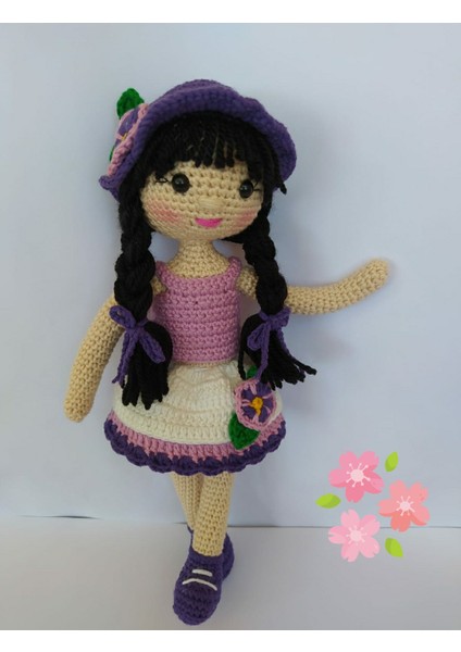 Menekşe Bebek Amigurumi Organik Oyuncak fiyatları